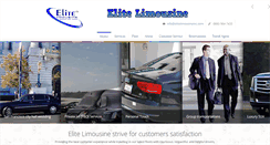 Desktop Screenshot of elitelimousineinc.com